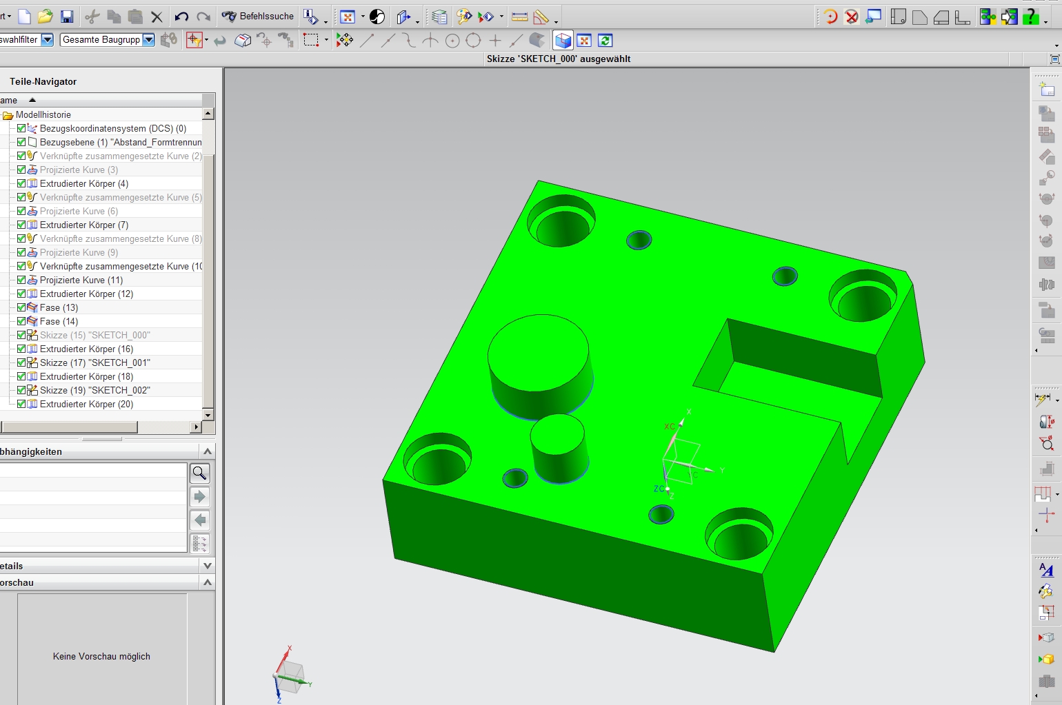 Fläche zwischen 2 Grenzkurven Dassault Systemes PLM Solutions CATIA